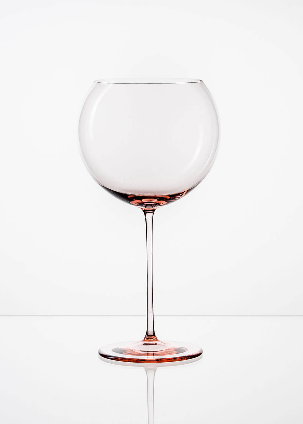 rose Bubbles wine glasses